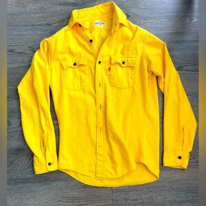 Levi’s Yellow Denim Shirt